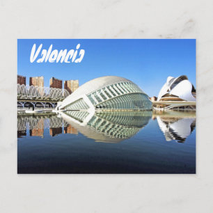 Valencia, City of Arts and Sciences Postcard