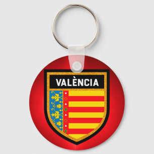 València Flag Key Ring