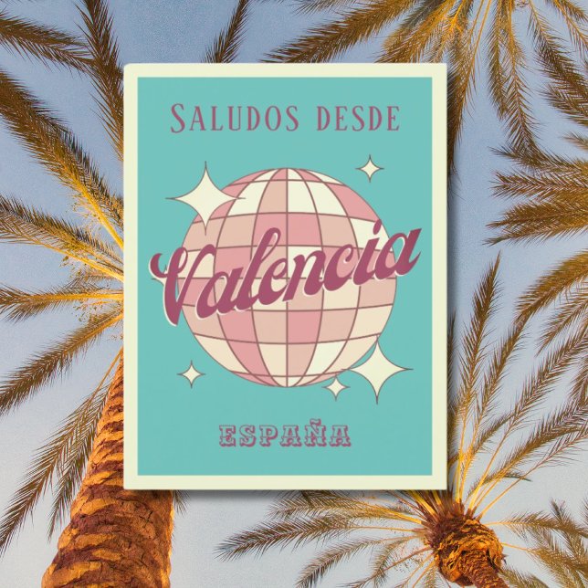 Valencia Spain España Retro Vintage Postcard (Creator Uploaded)