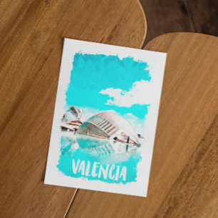 Valencia Spain L’Hemisfèric Postcard