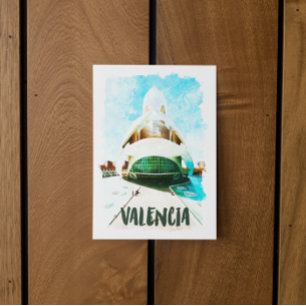 Valencia Spain Palau de les Arts Reina Sofía Postcard