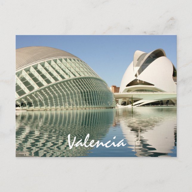 Valencia Spain Post Card (Front)