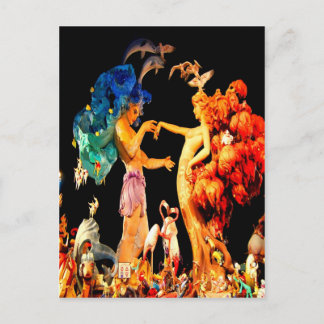 valencia spain spoke a nou campanar postcard