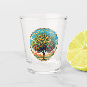 Valencia Spain Travel Shot Glass