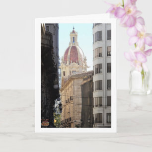 Valencian Street Portrait, Valencia City Card