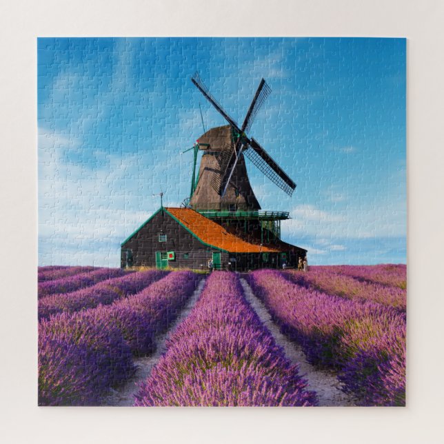 Valensole Lavender Fields Provence France Jigsaw Puzzle (Vertical)