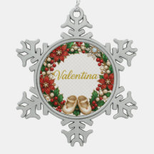 Valentina Baby’s First Christmas Keepsake Ornament