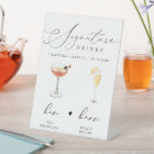 VALENTINA Script Signature Drink Wedding Bar