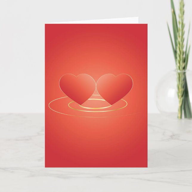 Valentine 5 holiday card (Front)