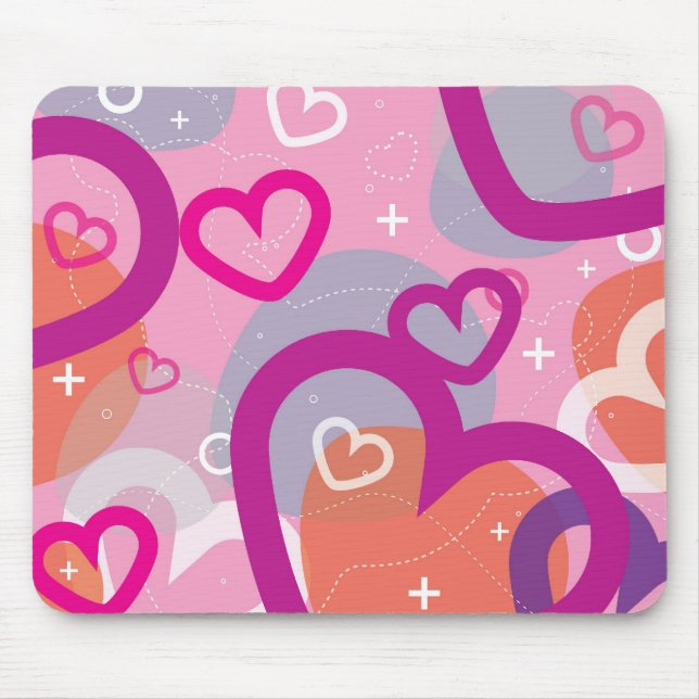 Valentine Abstract Mousepad (Front)