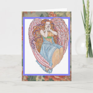 Valentine Angel Holiday Card