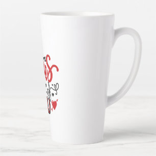 Valentine Art All Of Me Loves All Of You Latte Mug