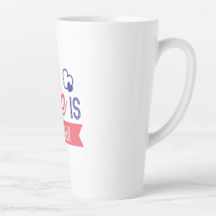 Valentine Art Our Love Is Forever Latte Mug
