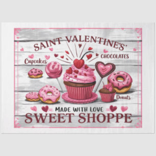 Valentine Bakery and Sweets Series Design #13 Tissue Paper