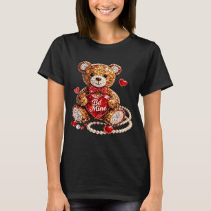 Valentine Be Mine Vintage Coquette T-Shirt