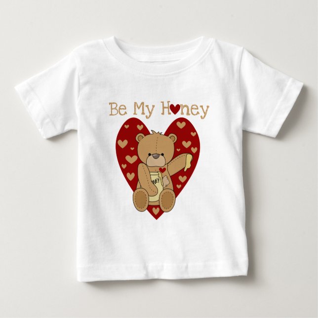 Valentine Be My Honey T-shirts and Gifts (Front)