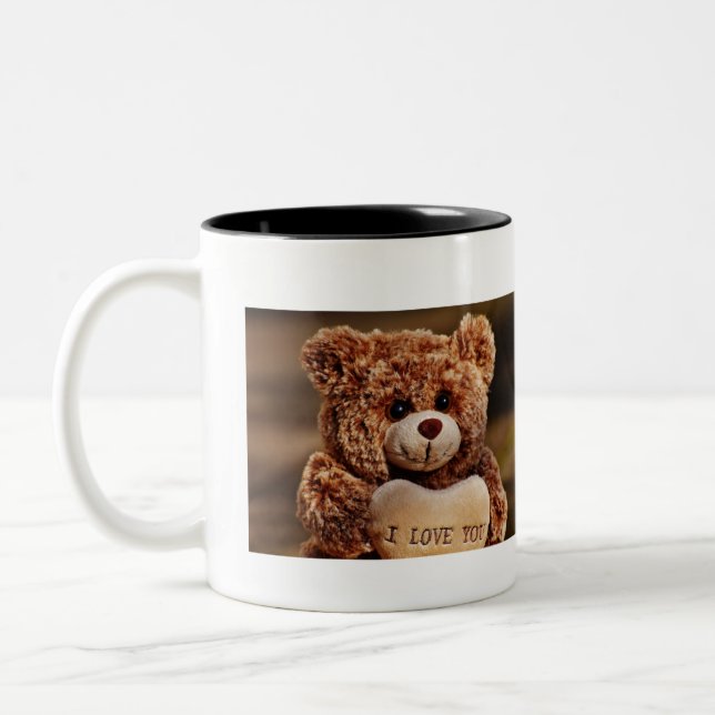Valentine Bear Mug (Left)