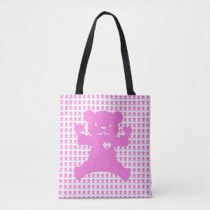 Valentine Bear Tote Bag
