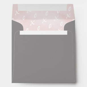 Valentine Birthday Return Address Envelopes