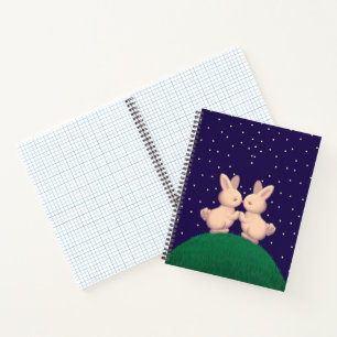 Valentine Bunnies Notebook