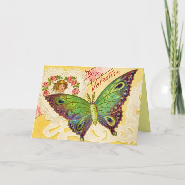 Valentine Butterfly Card (Front)