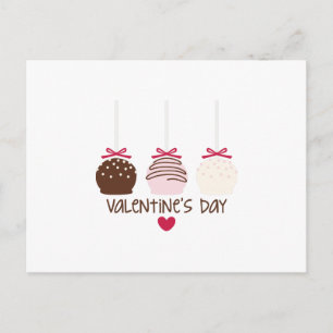 Valentine Cake Postcard
