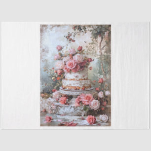 Valentine Cake Tissue Paper