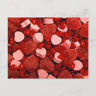 Valentine Candies Holiday Postcard