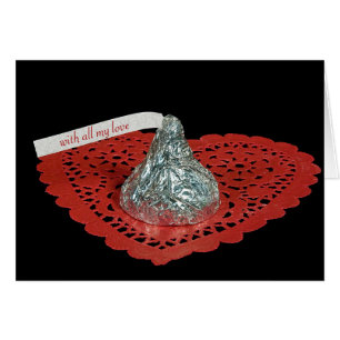 Valentine Candy Kiss on heart