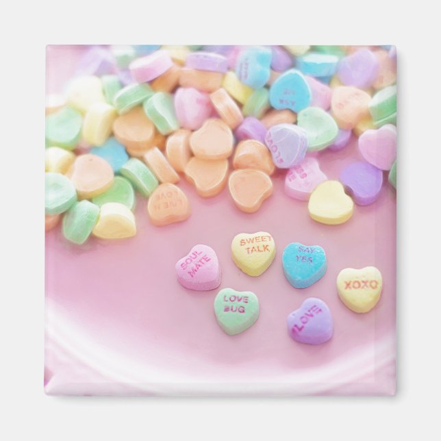 Valentine Candy Magnet (Front)
