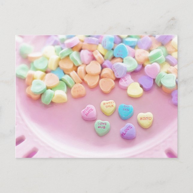 Valentine Candy Postcard (Front)