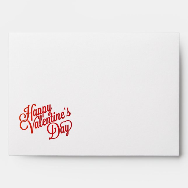 Valentine Card Envelope (Front)