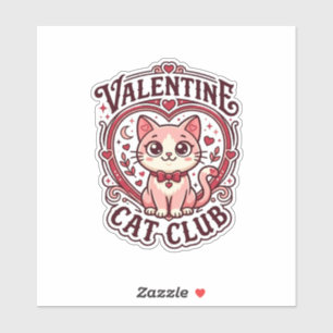 Valentine Cat Funny Cat Lover Design - Valentine C