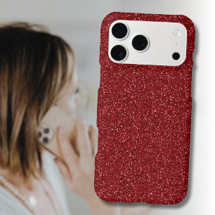 Valentine Classic Trendy Red Glitter