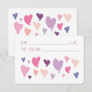 Valentine Classroom Compliment Card