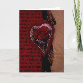 VALENTINE COLLAGE HOLIDAY CARD