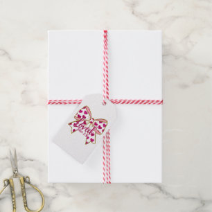 Valentine Coquette Christian  Gift Tags