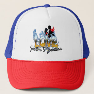 Valentine-couple-celebration Trucker Hat