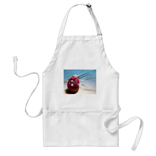 Valentine Cupcake Standard Apron (Front)