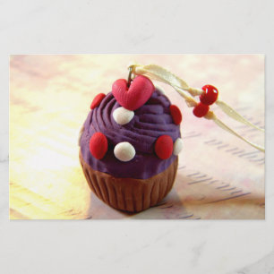 Valentine Cupcake Stationery
