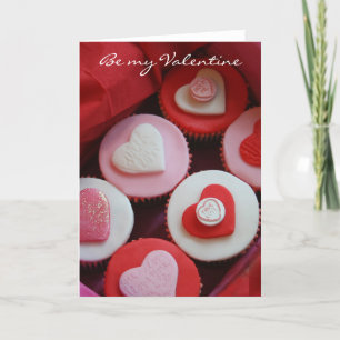 Valentine Cupcakes Holiday Card