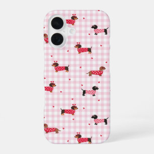 Valentine Dachshund Phone Case