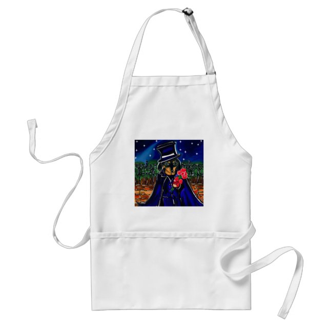 VALENTINE DACHSHUND STANDARD APRON (Front)