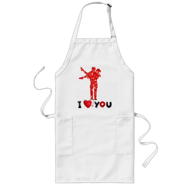 Valentine day, Apron (Front)