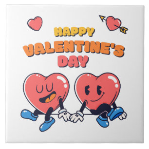 Valentine Day Ceramic Tile