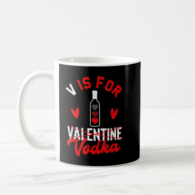 Valentine Day Gift - Heart My Kids Are My Valentin Coffee Mug (Left)