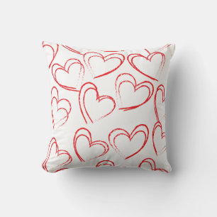 Valentine Day Hearts Cushion