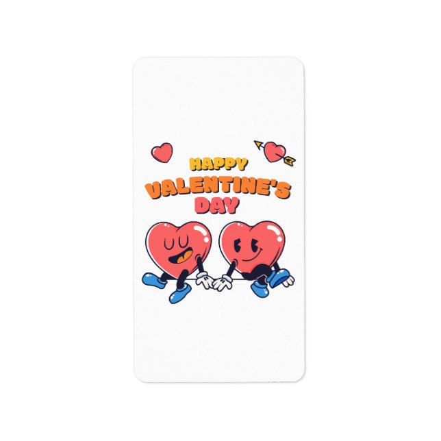 Valentine Day Label (Front)