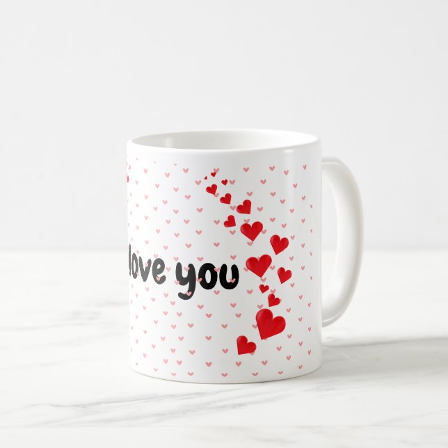 valentine day  love couple gift  romance coffee mug (Front Right)