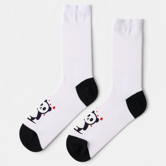 valentine day socks (Left)